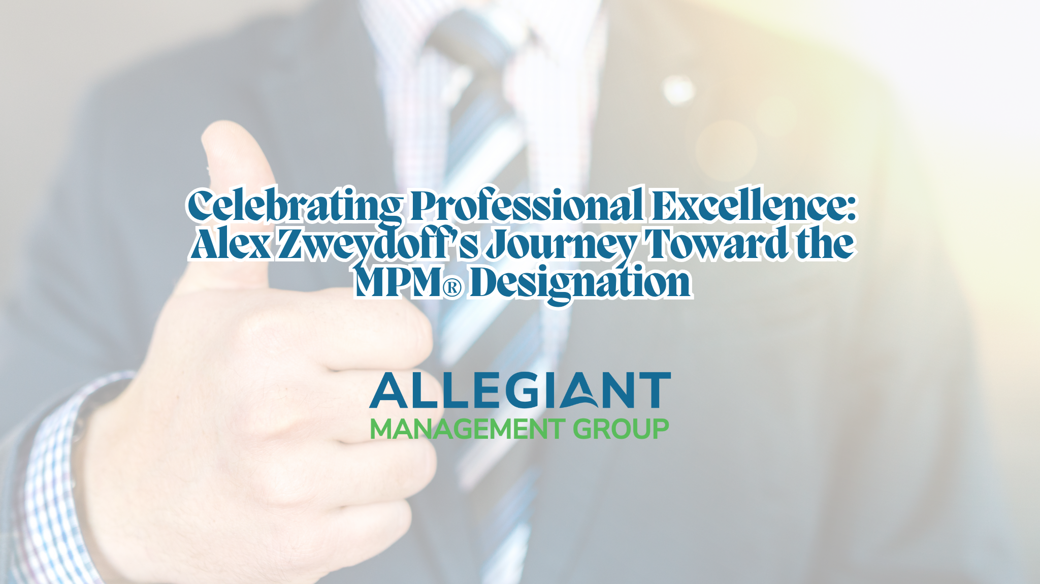 Alex Zweydoff is a Master Property Manager MPM®
