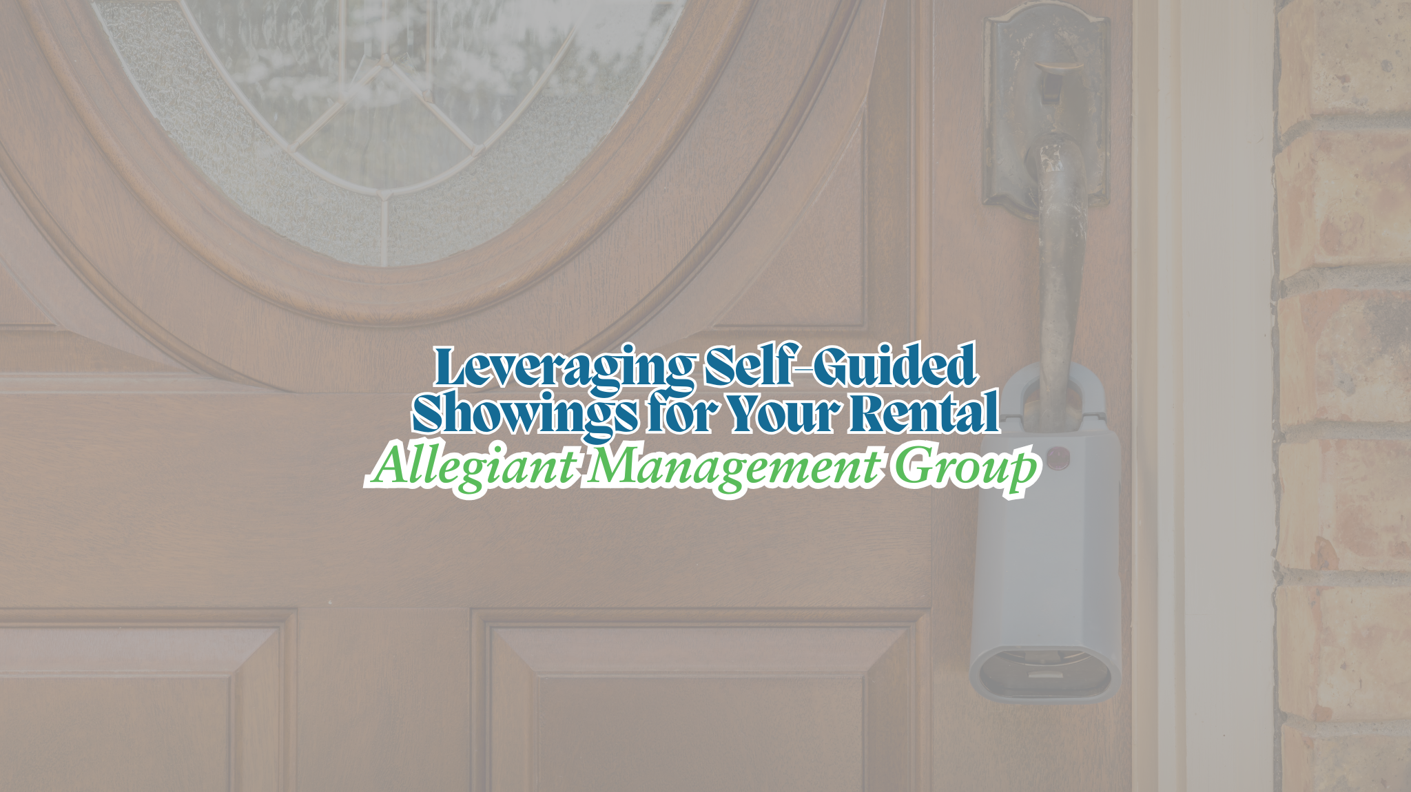 Self-Guided Showings for Rental Properties